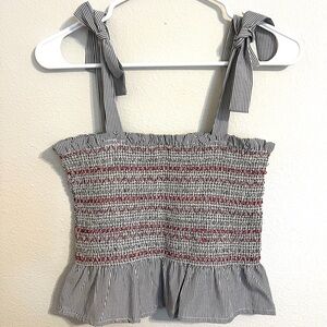 Style Envy Smocked Tank Top Small